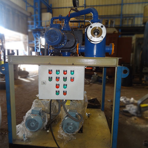 Vacuum System For Transformer Vacuuming